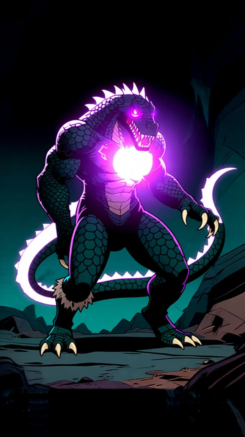 ai character: void leviathan  background