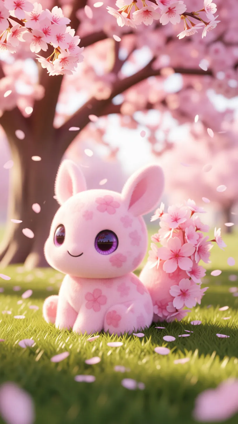 ai character: Petalbun background