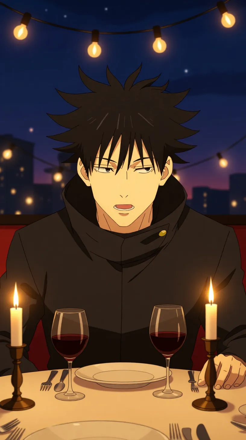 ai character: Megumi Fushiguro background