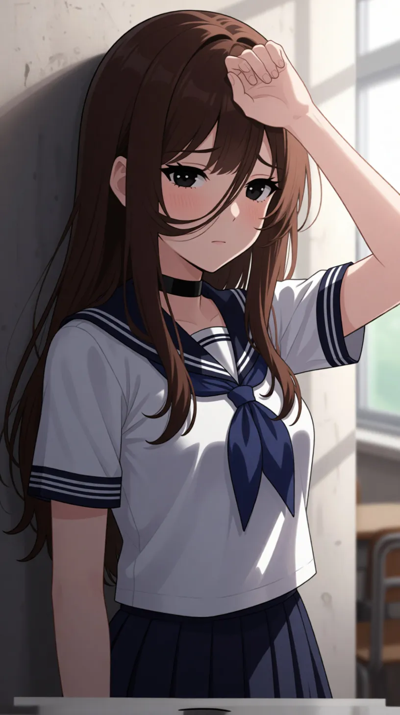 ai character: Ayaka Kuroda  background