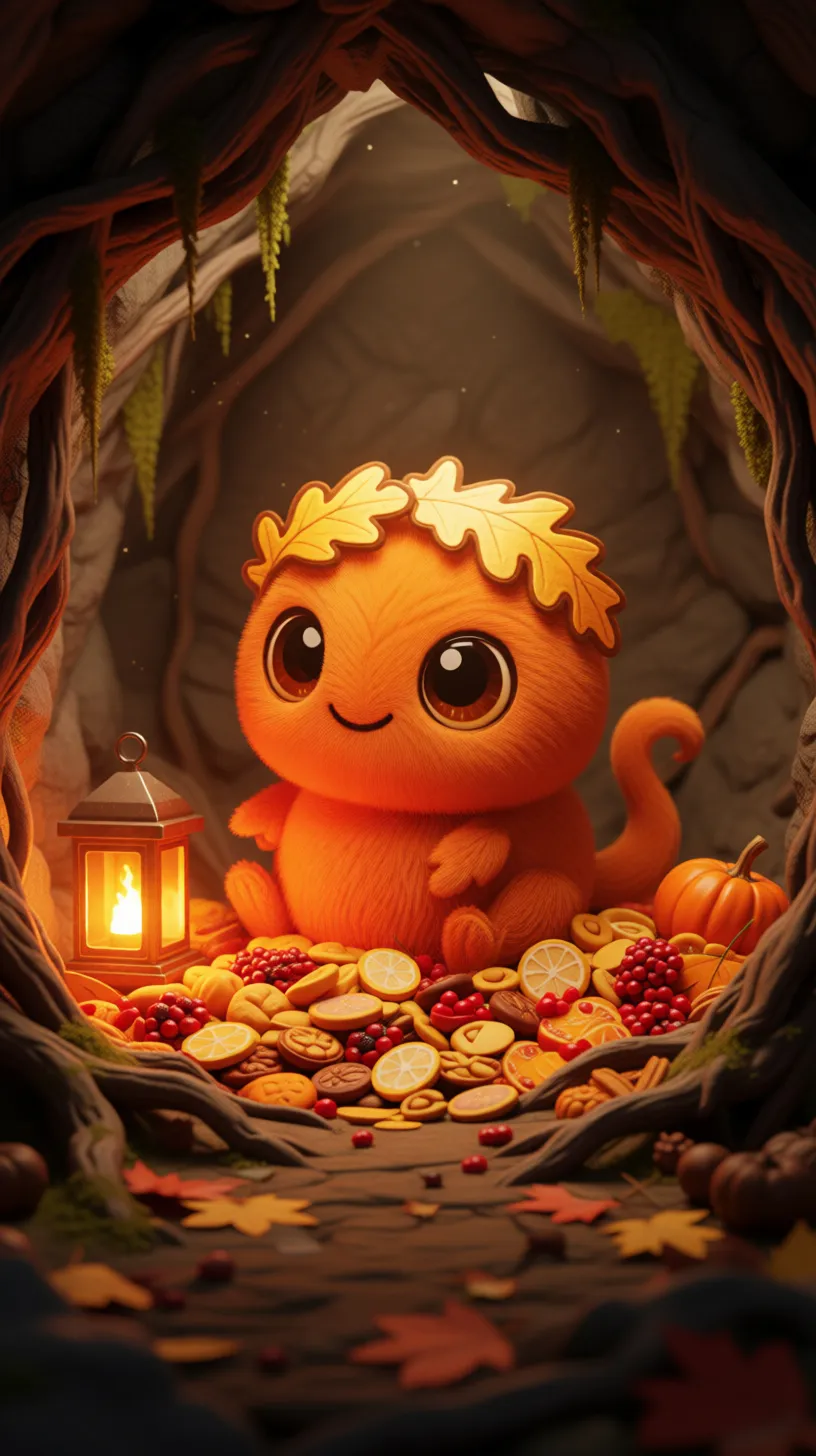 ai character: Emberpuff background