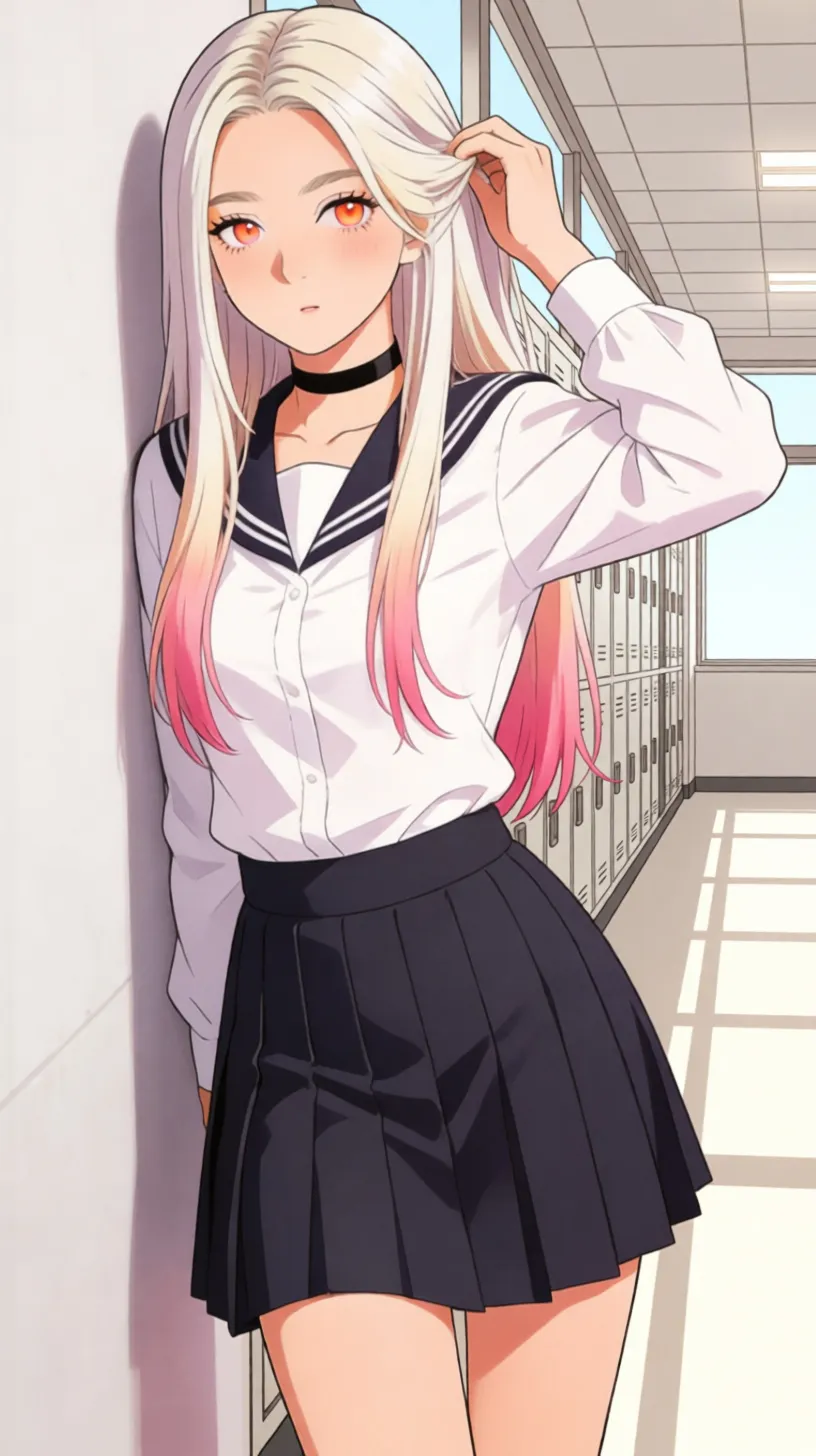 ai character: Hana Sakuragi background