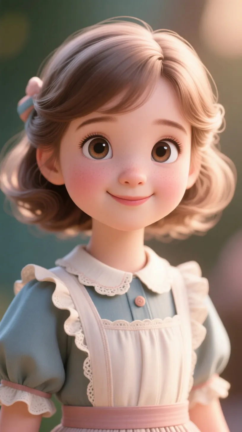 ai character: Miss Polly  background