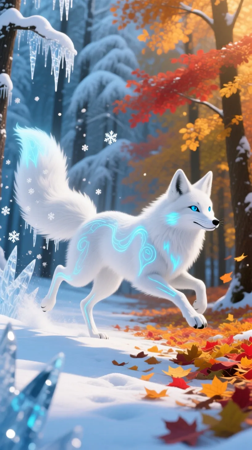 ai character: Frostail  background