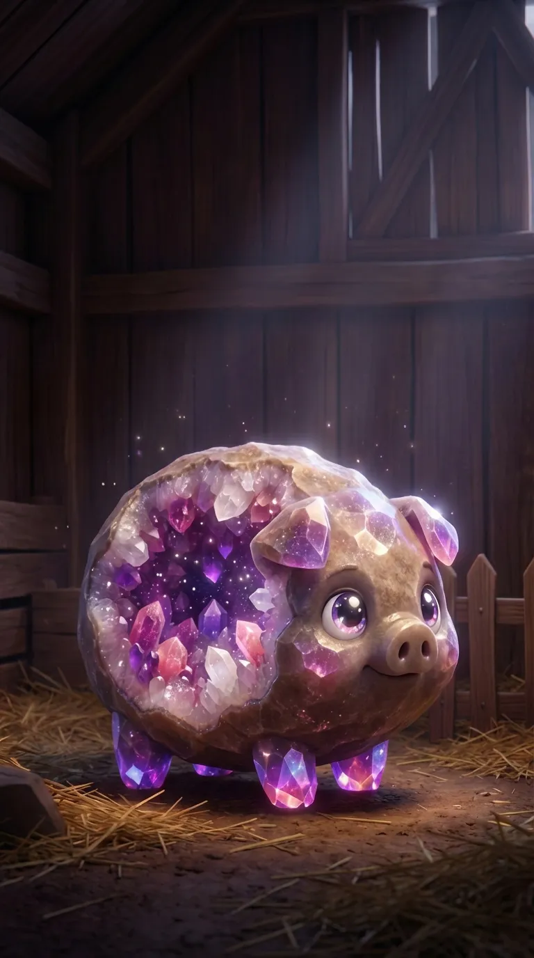 ai character: Crystalhog background