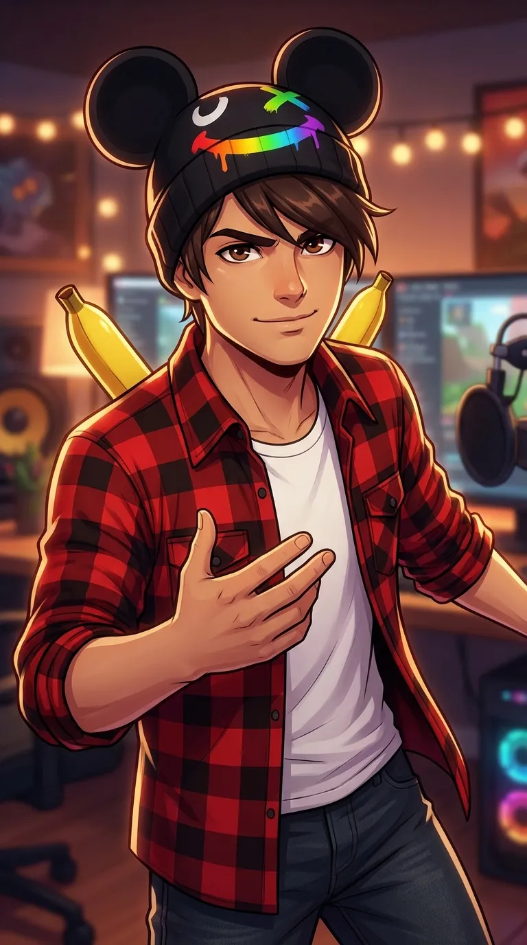 ai character: Kreekcraft background