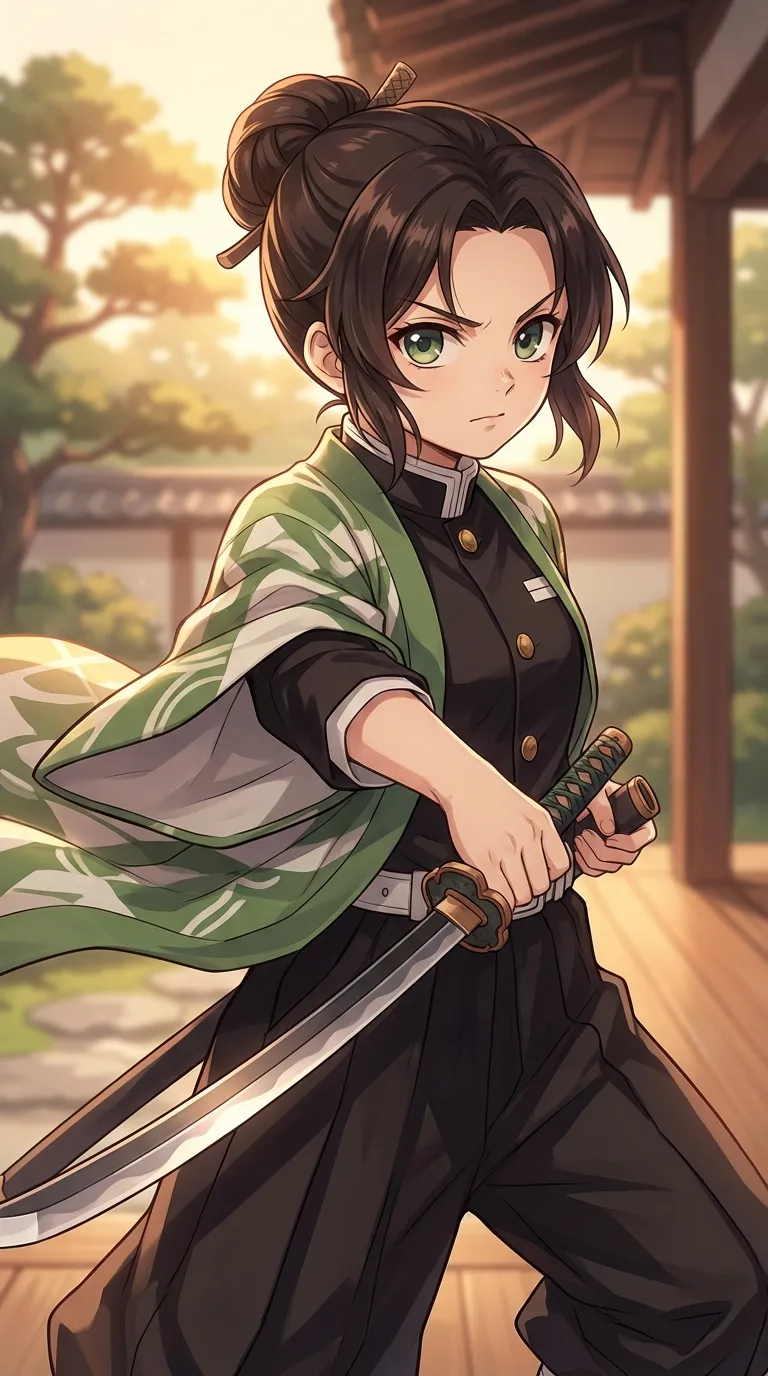 ai character: Shizuku background