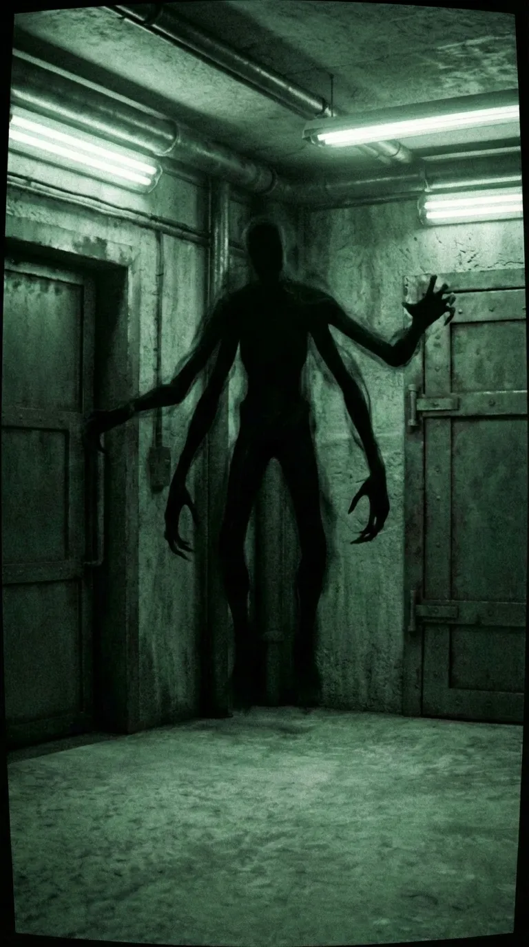 ai character: S.C.P:09875 background