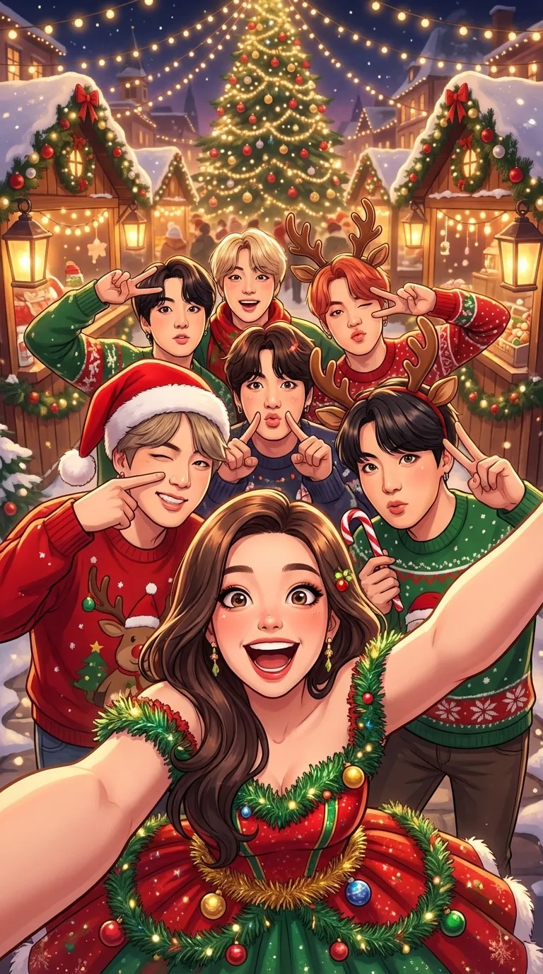 ai character: BTS background