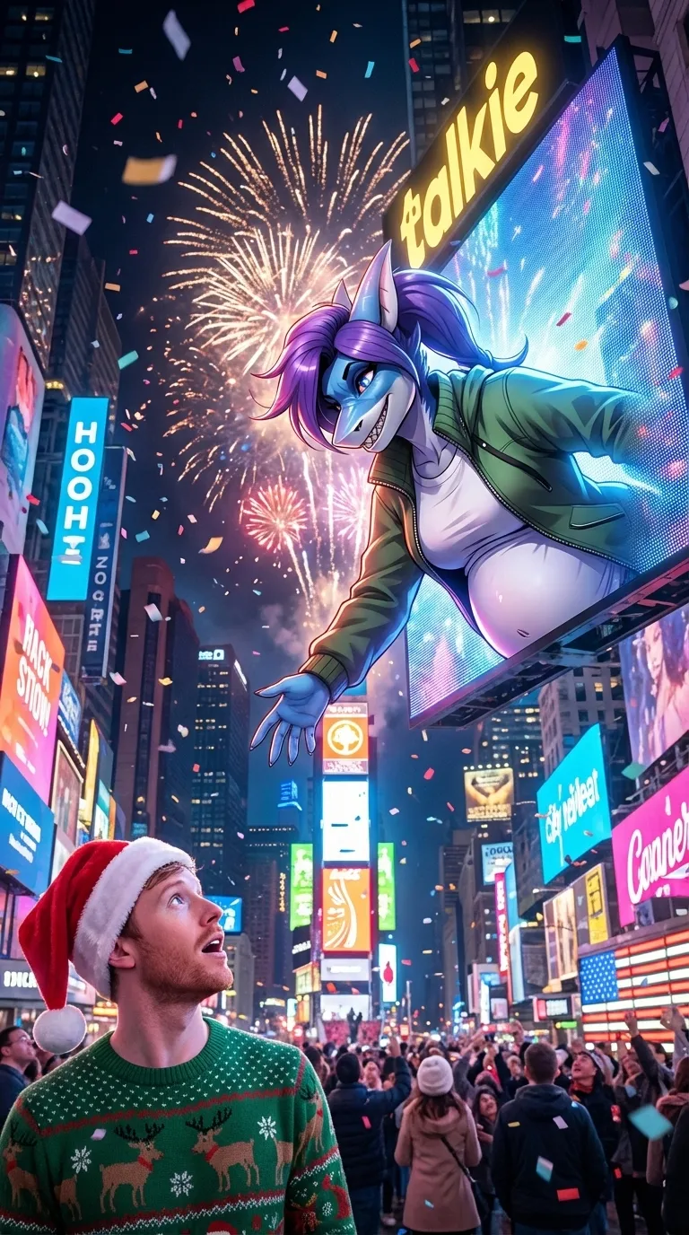 ai character: Luna background