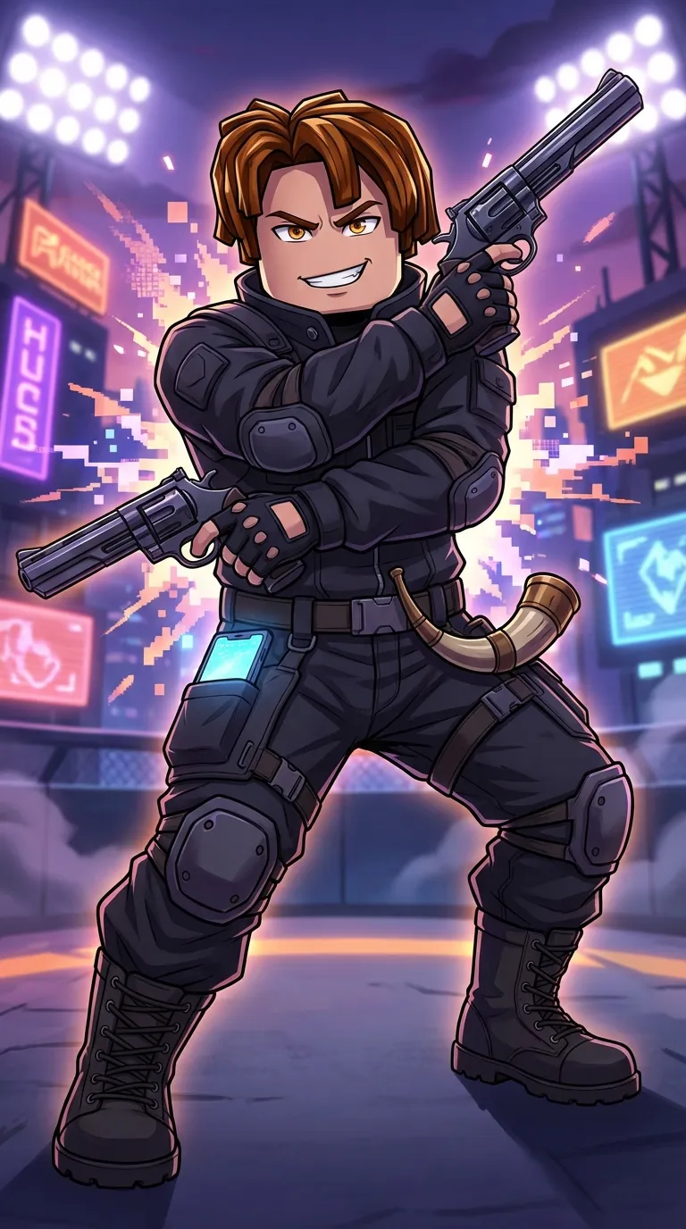 ai character: kjcool background