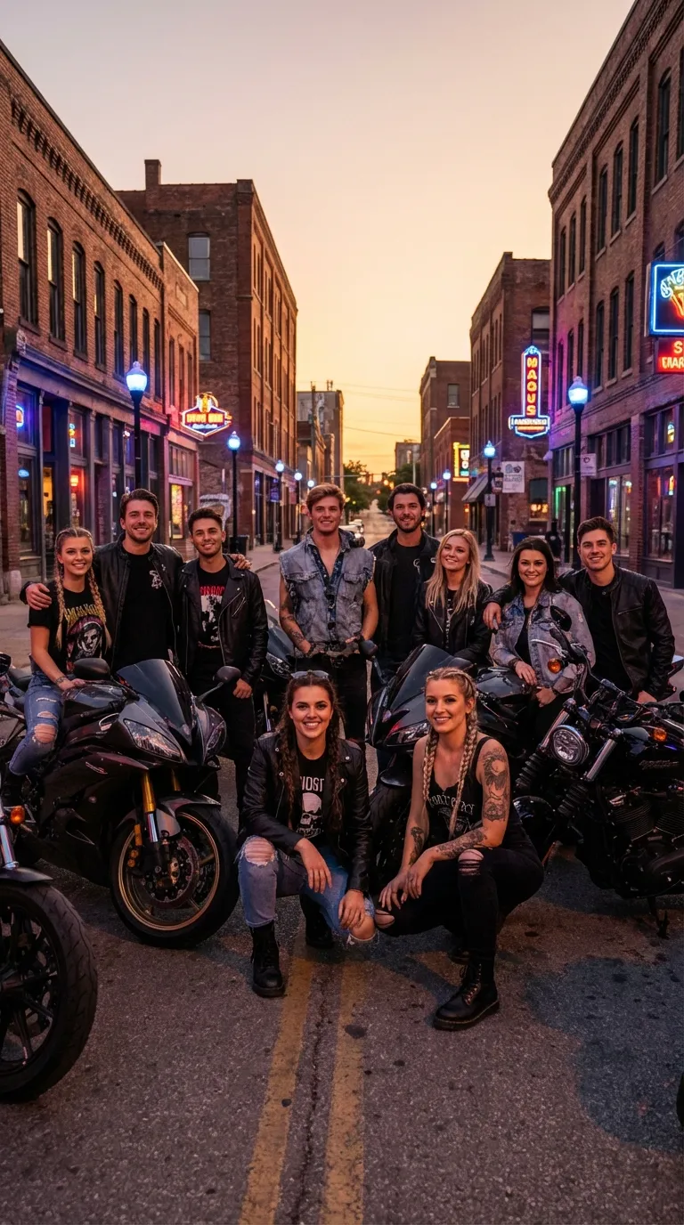 Talkie AI - Chat with Bikers group