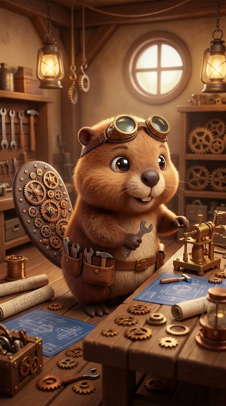 ai character: Geargnaw  background