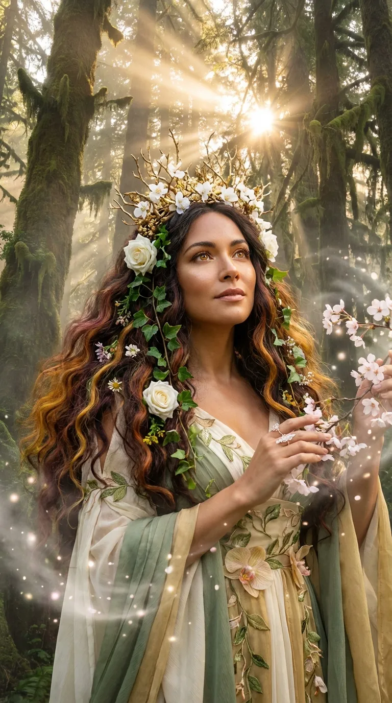 ai character: Gaia background