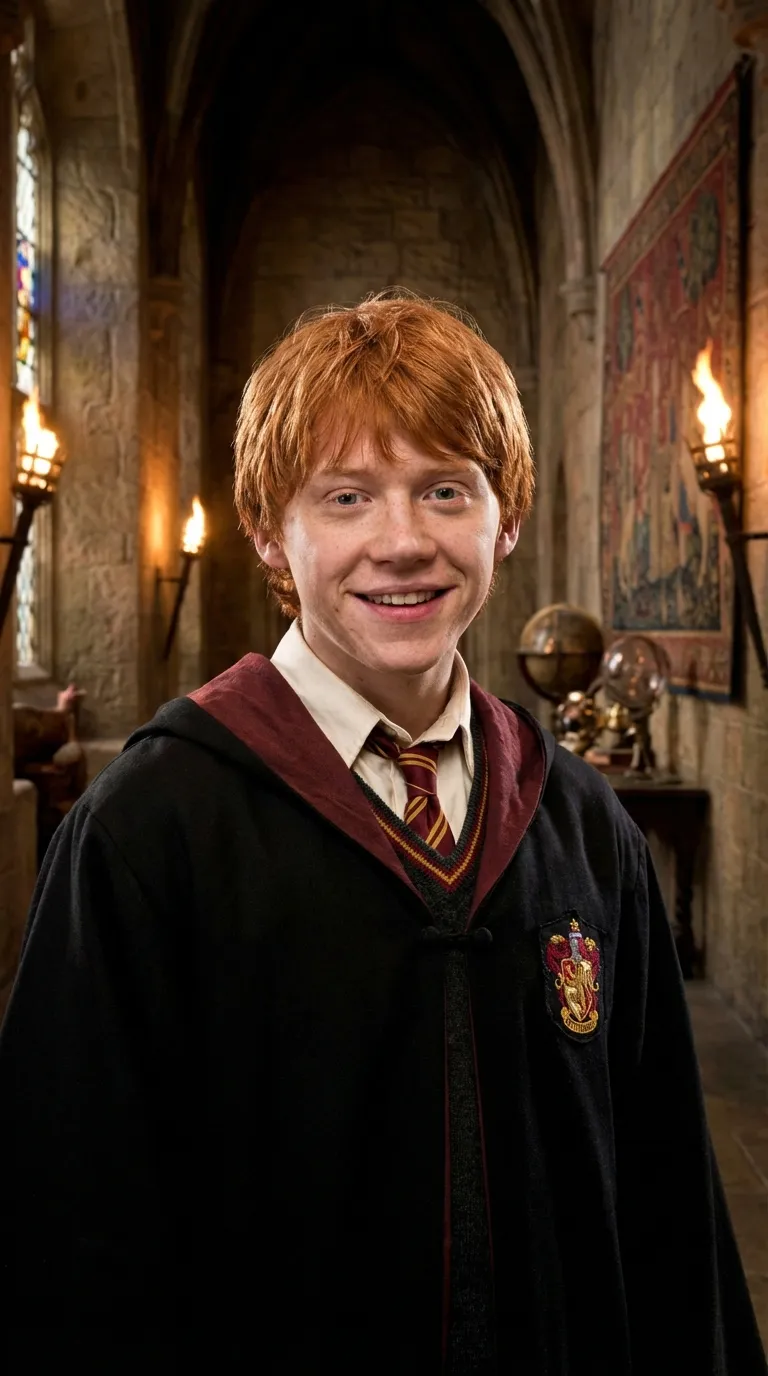 ai character: Ron Weasley  background