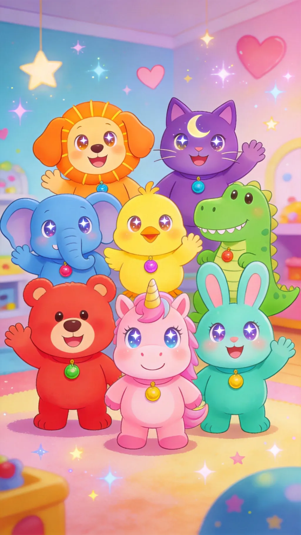 ai character: ppt chaos background