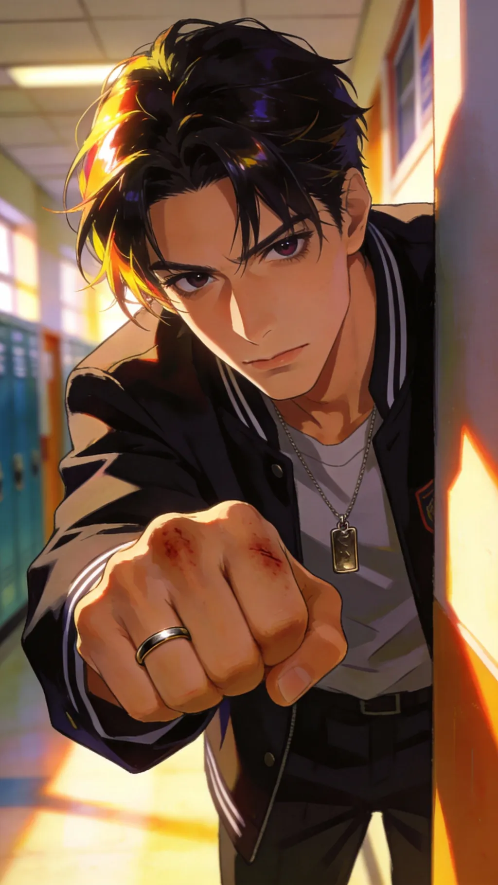 ai character: Apollo Vaughn background