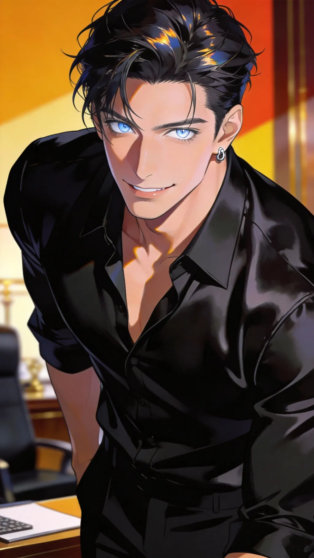 ai character: Colin Vance background