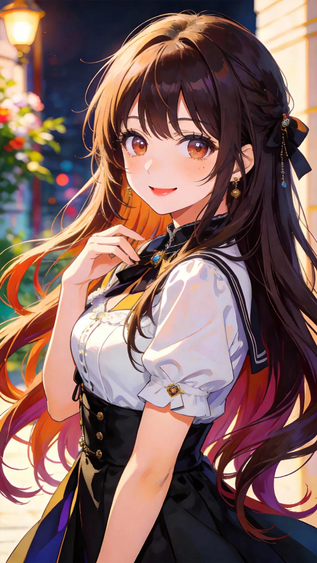 ai character: Айсака  background