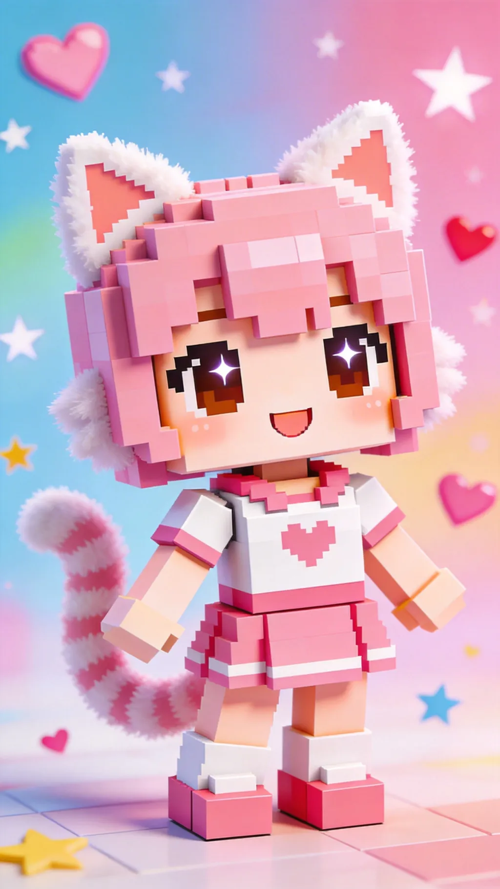 ai character: neko infection  background