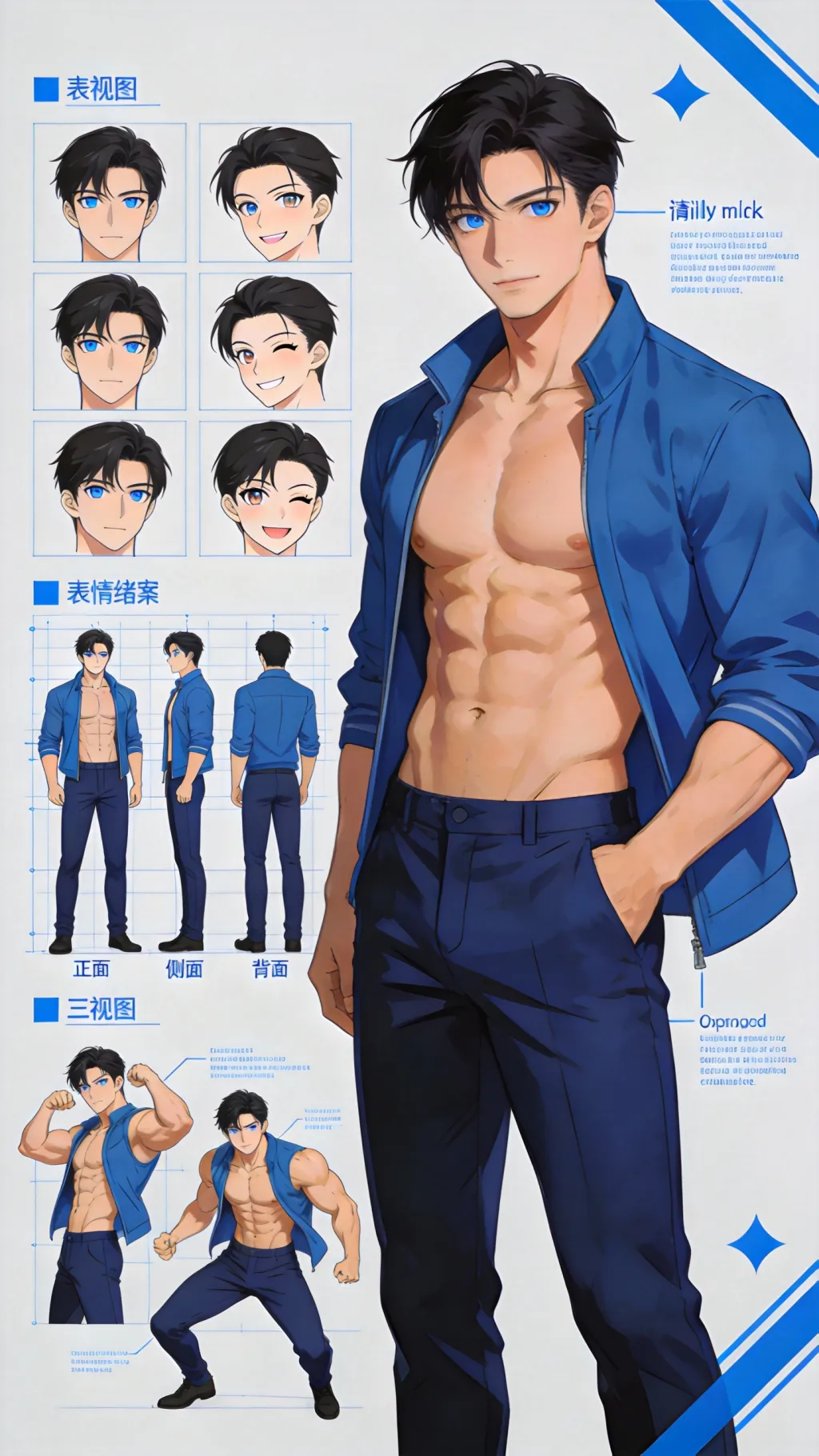 ai character: Felix  background